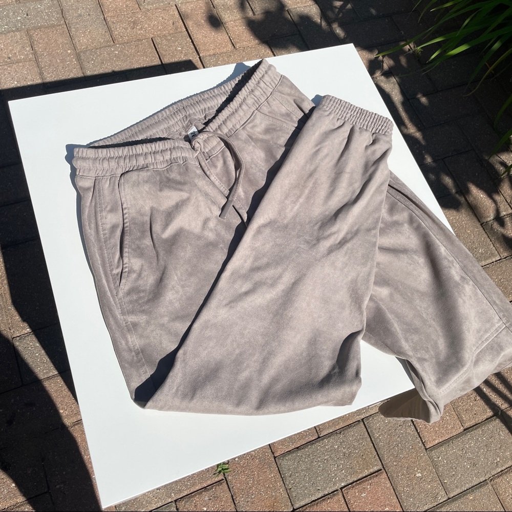 Zara suede trousers